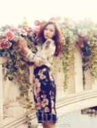 Kim Won Kyung Floral Allure Magazine April 2013 (7)